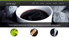 Desktop Screenshot of littleleaftea.com